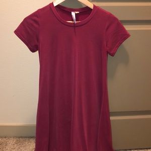 Cranberry T-shirt Dress